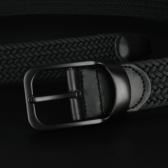 Plus Size 43'' to 75'' Mens Elastic Stretch Belts Big and Tall Belt - Picture 3 of 7